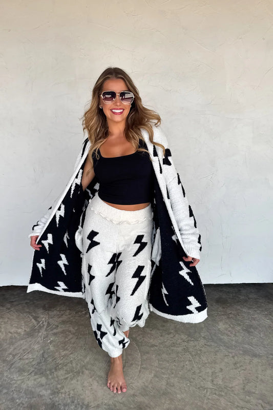 PREORDER: Lightning & Cheetah Cloud Cardigans