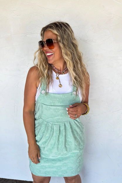 CLOSED PREORDER: Sunshine & Daisies Overall Dress