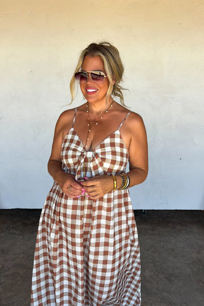 PREORDER: Western Charm Maxi Dress