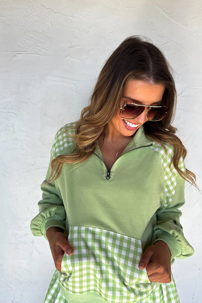 PREORDER: Just Living Quarter Zip Pullover