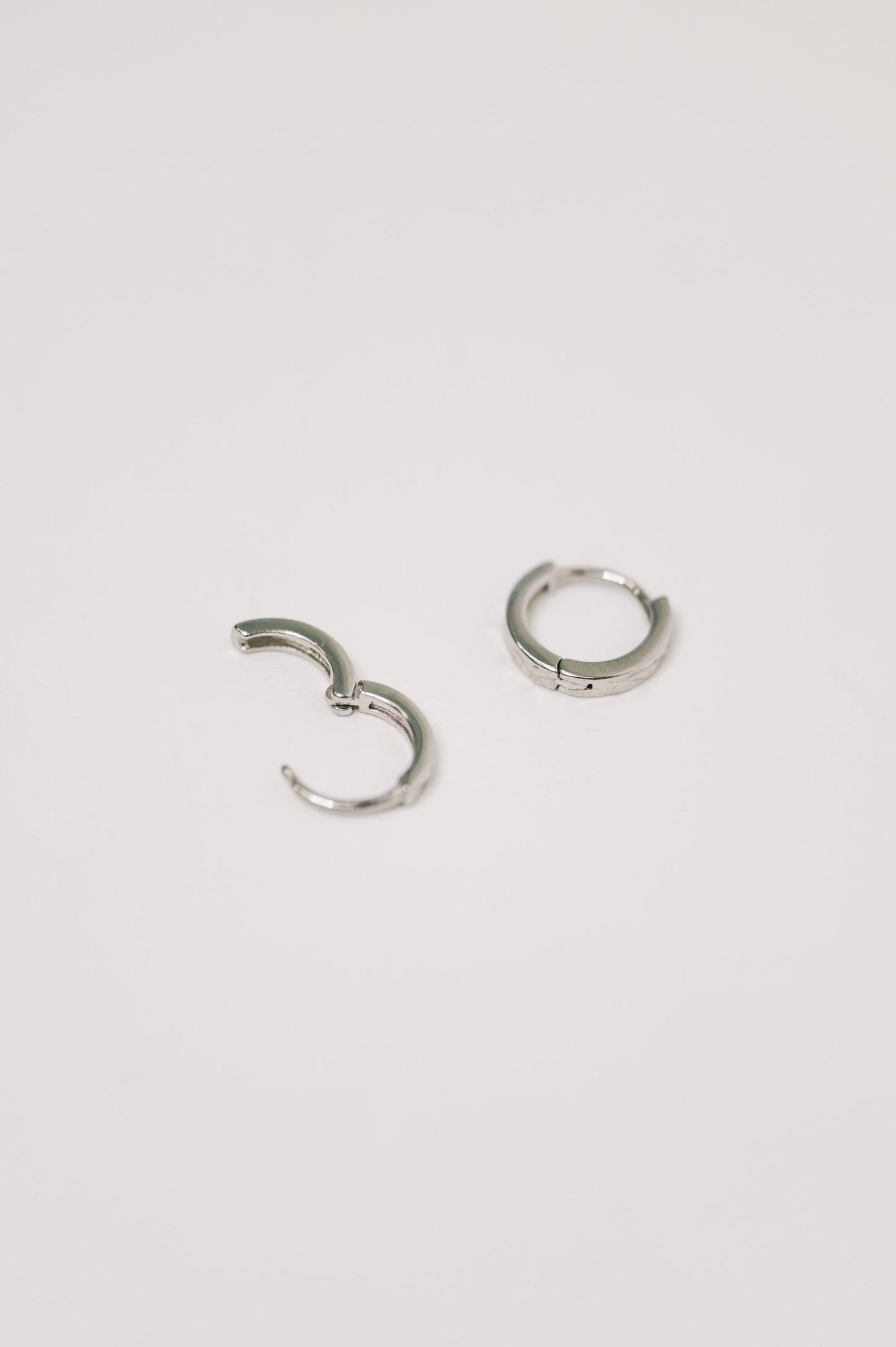 Hammered Sterling Silver Earrings