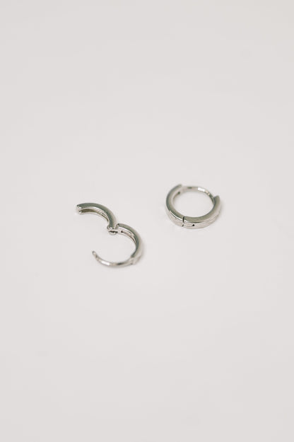 Hammered Sterling Silver Earrings