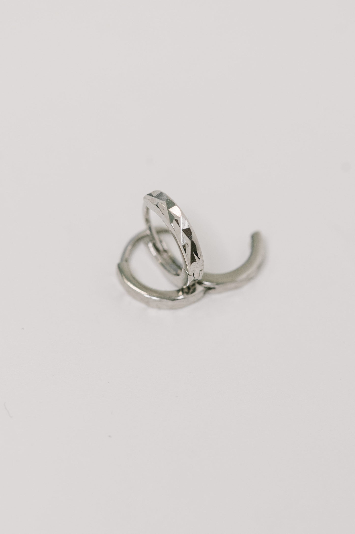 Hammered Sterling Silver Earrings