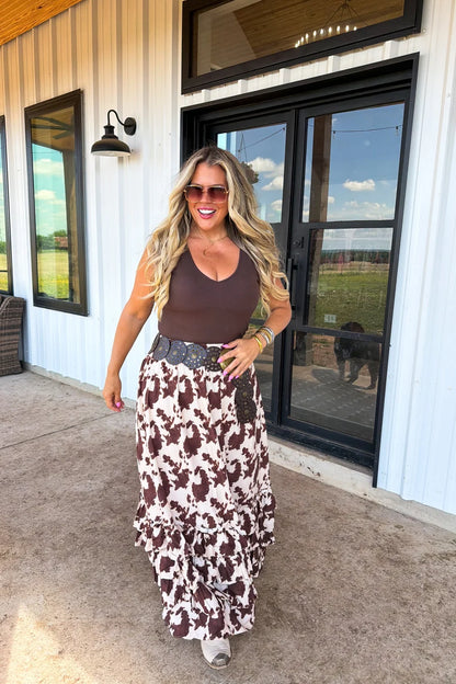 PREORDER: Wander West Maxi Skirt