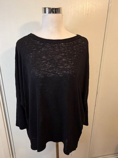 Amber Moon Revival: Tulip Back Burnout Top