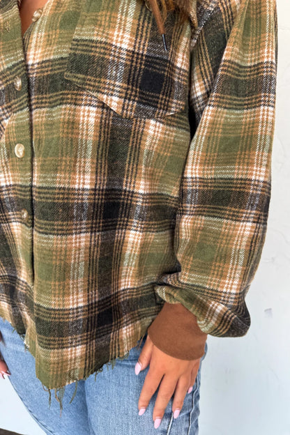 PREORDER: Mountain Morning Plaid Shacket