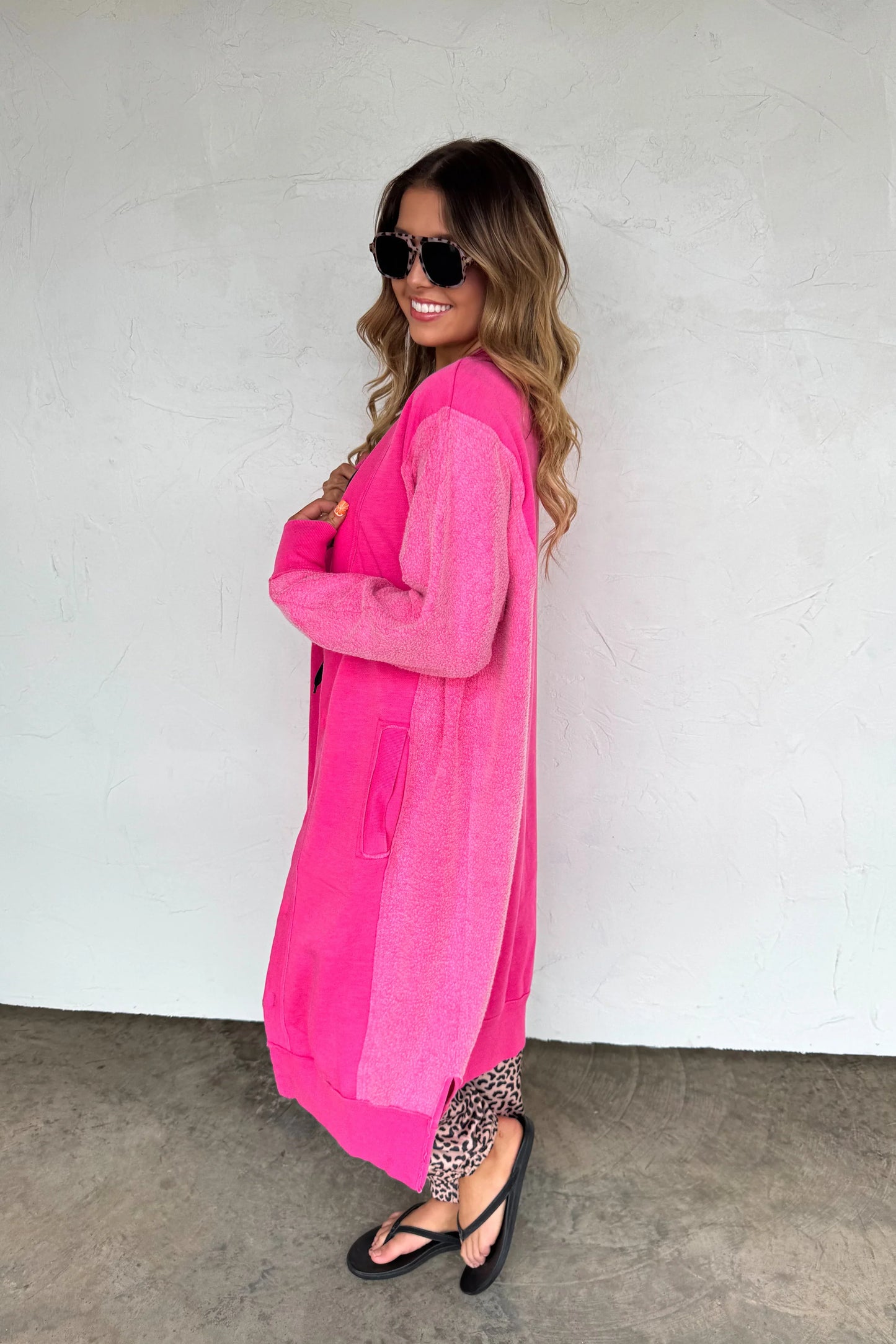 PREORDER: Desiree Sweatshirt Cardigan