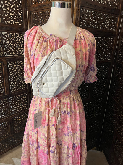 SAMPLE - The Amber Bag in White