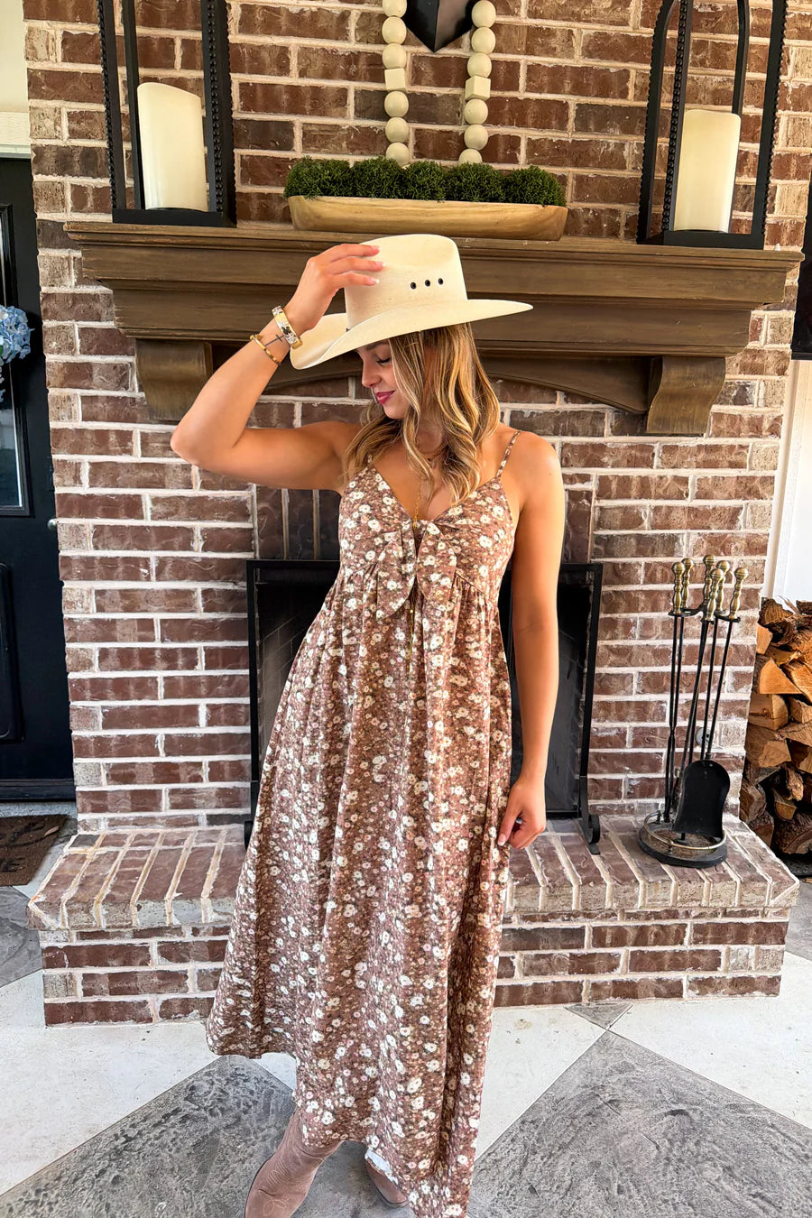 PREORDER: Western Charm Maxi Dress