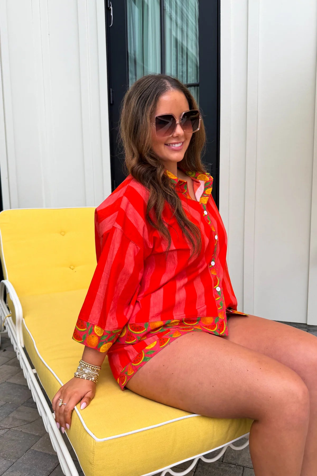 PREORDER: Fruit Salad Button Down