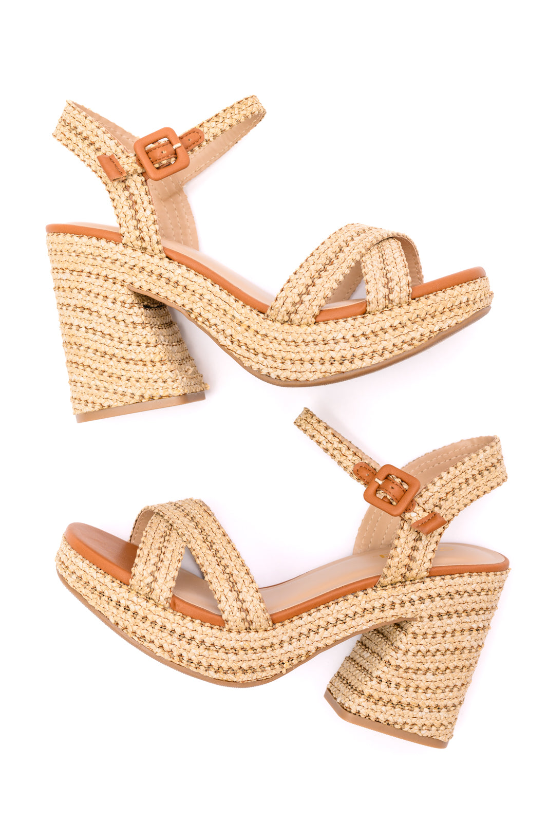 Rope Heeled Sandals