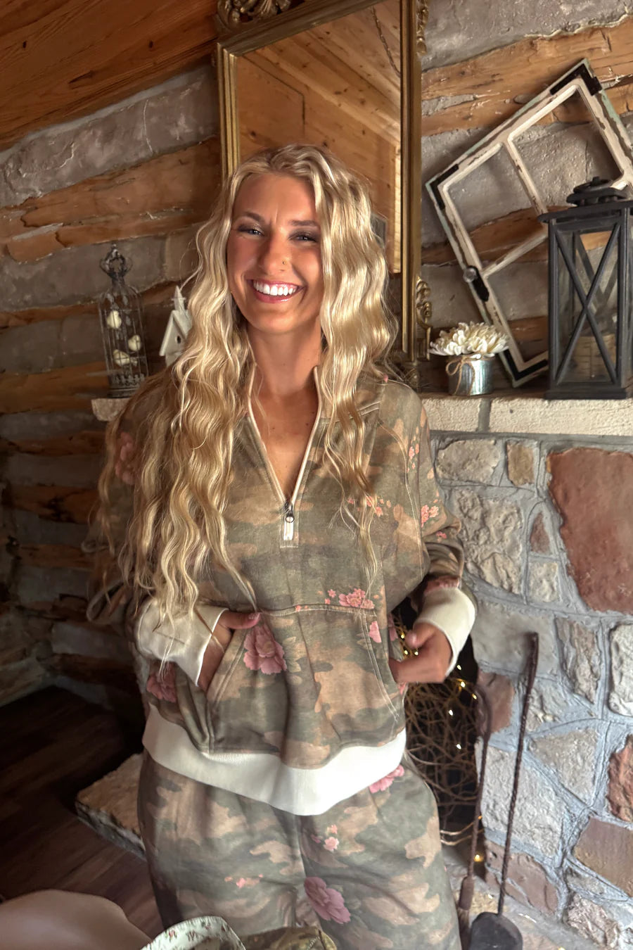 PREORDER: Camo and Butterflies Easy Does it Pullover