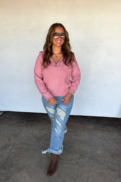 PREORDER: Field & Stable Quarter Zip Pullover