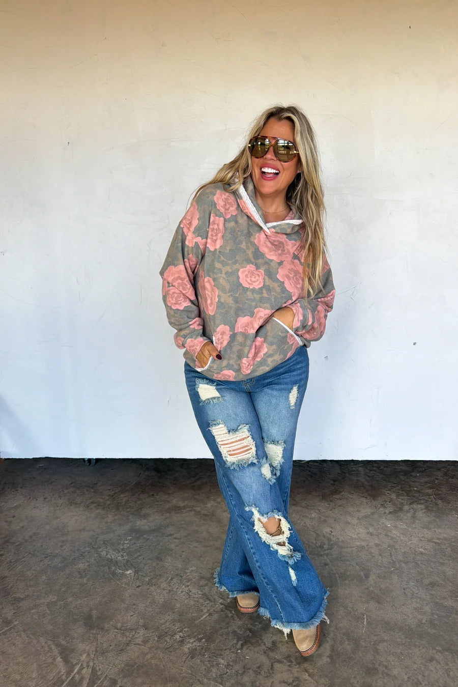 PREORDER: Vintage Rose Hoodie
