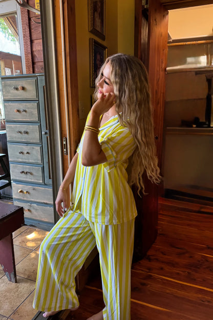 PREORDER: Sunrise & Coffee Luxe PJ Set