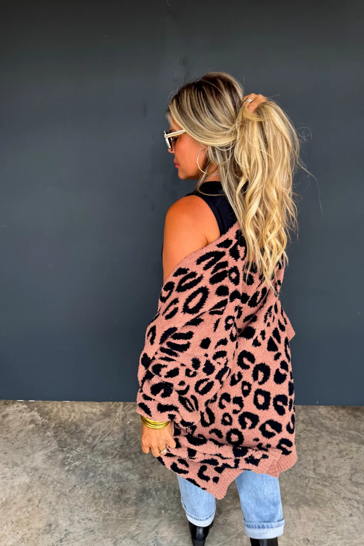 Leopard Cloud Cardigan