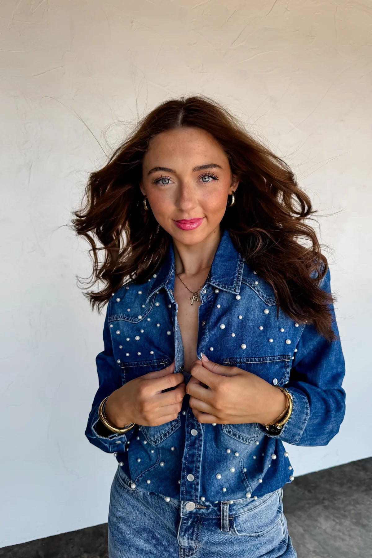 PREORDER: Dolly Denim Top