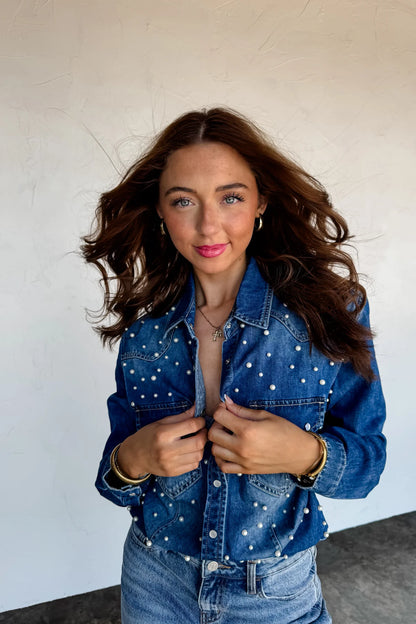 PREORDER: Dolly Denim Top