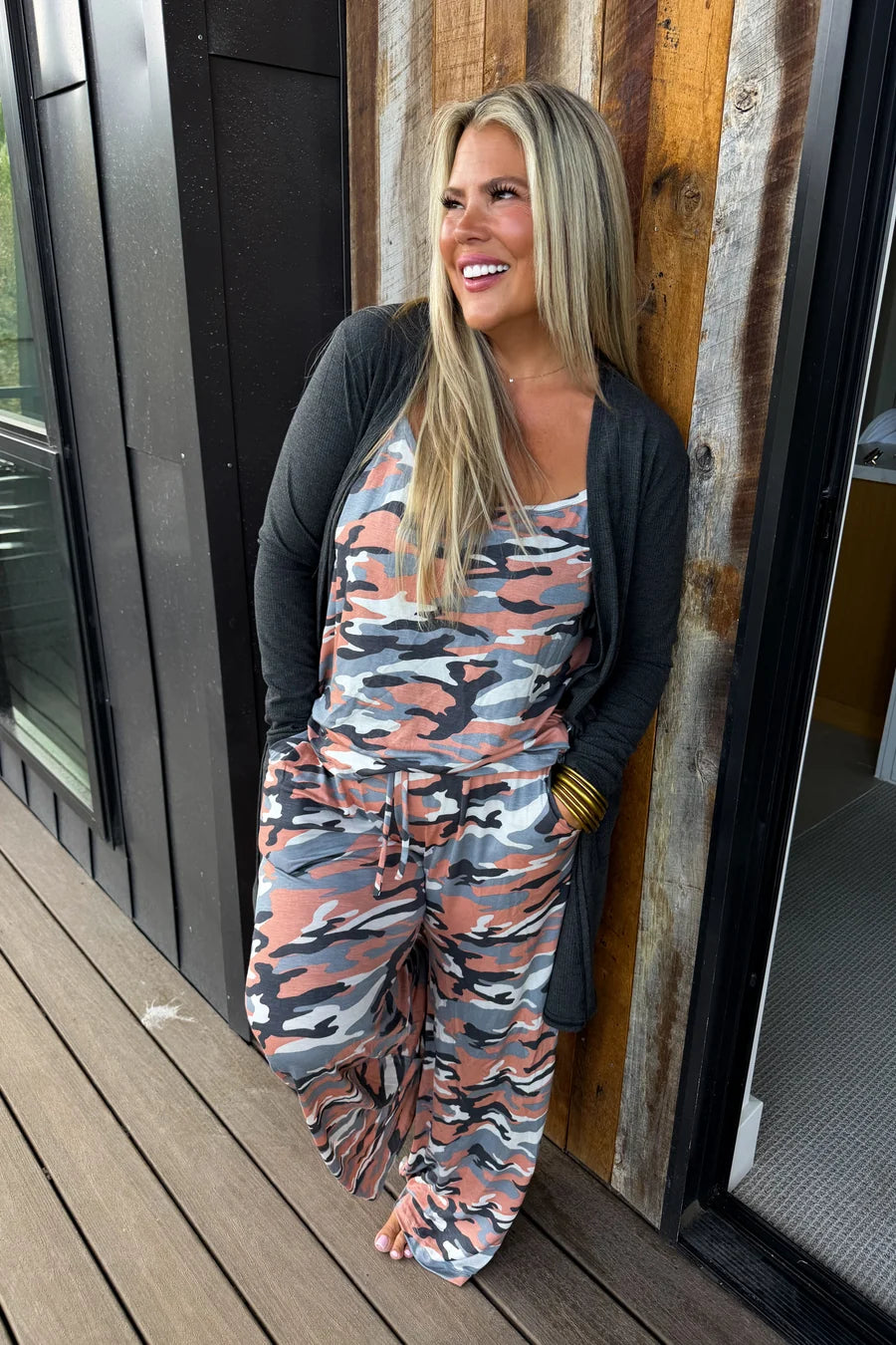PREORDER: Camo Delilah Pants Set