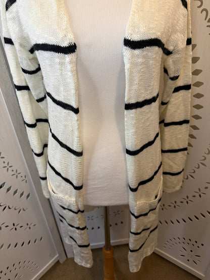 Amber Moon Revival: Long Striped Cardigan