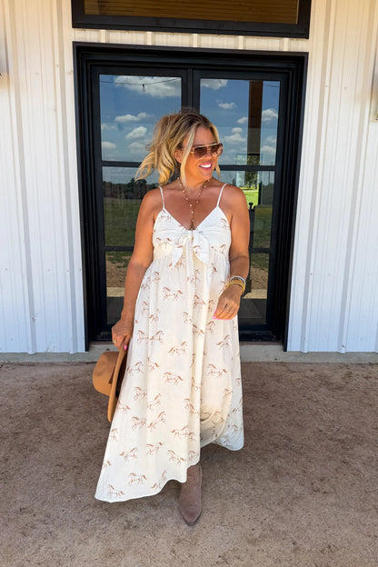 PREORDER: Western Charm Maxi Dress