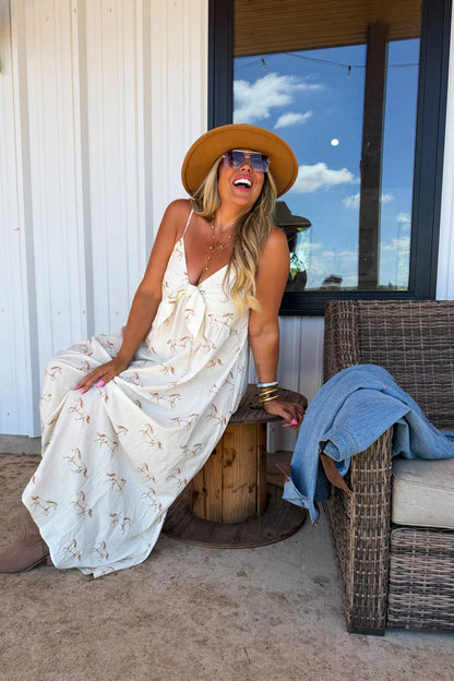 PREORDER: Western Charm Maxi Dress