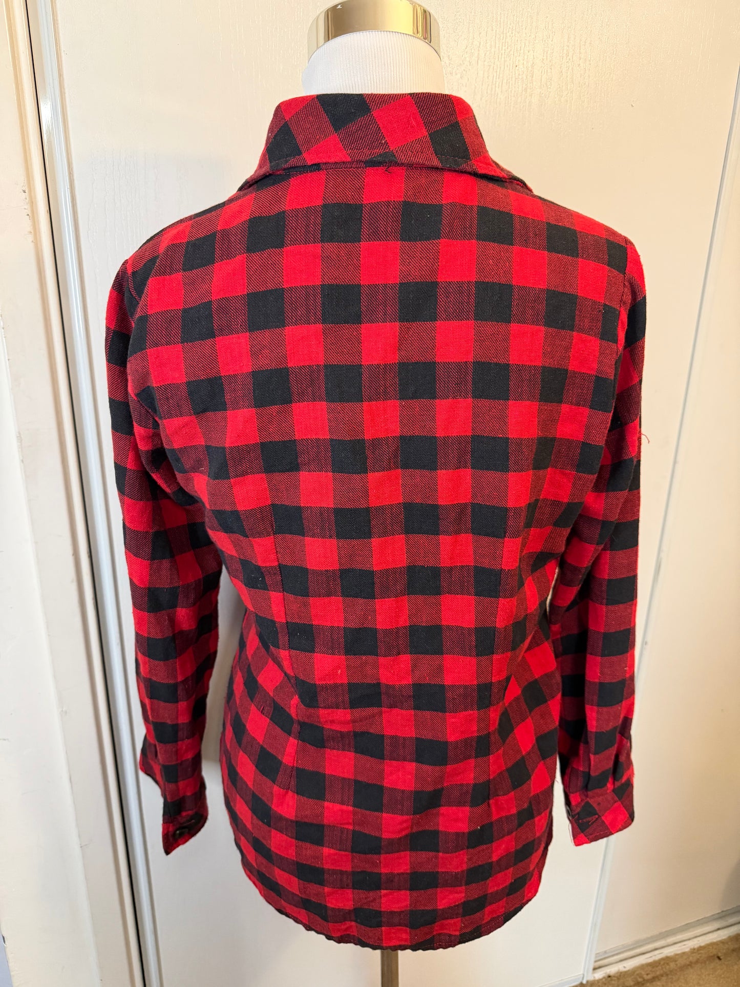 Amber Moon Revival: Buffalo Plaid Shirt - 100% Cotton