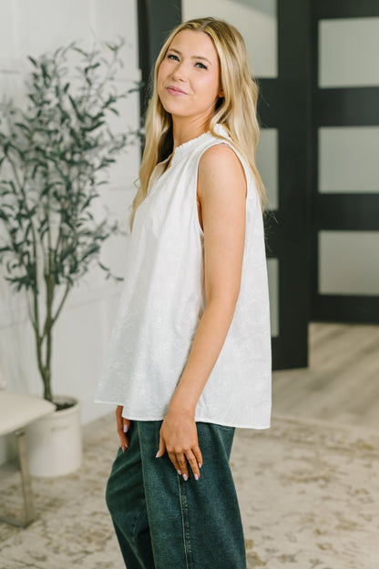 Camellia Cotton Tank