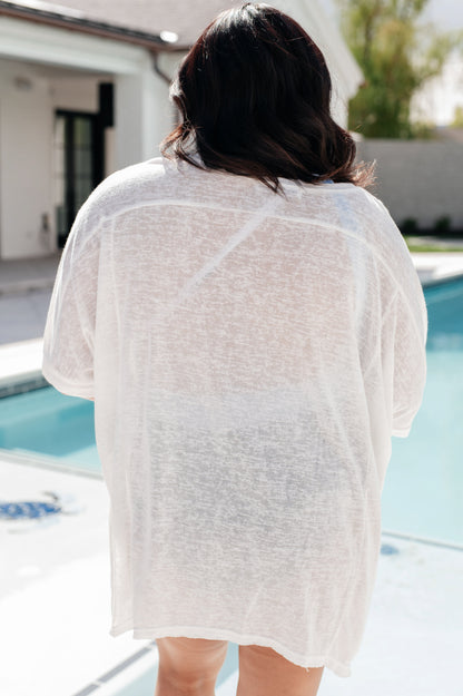White Oversized Tunic