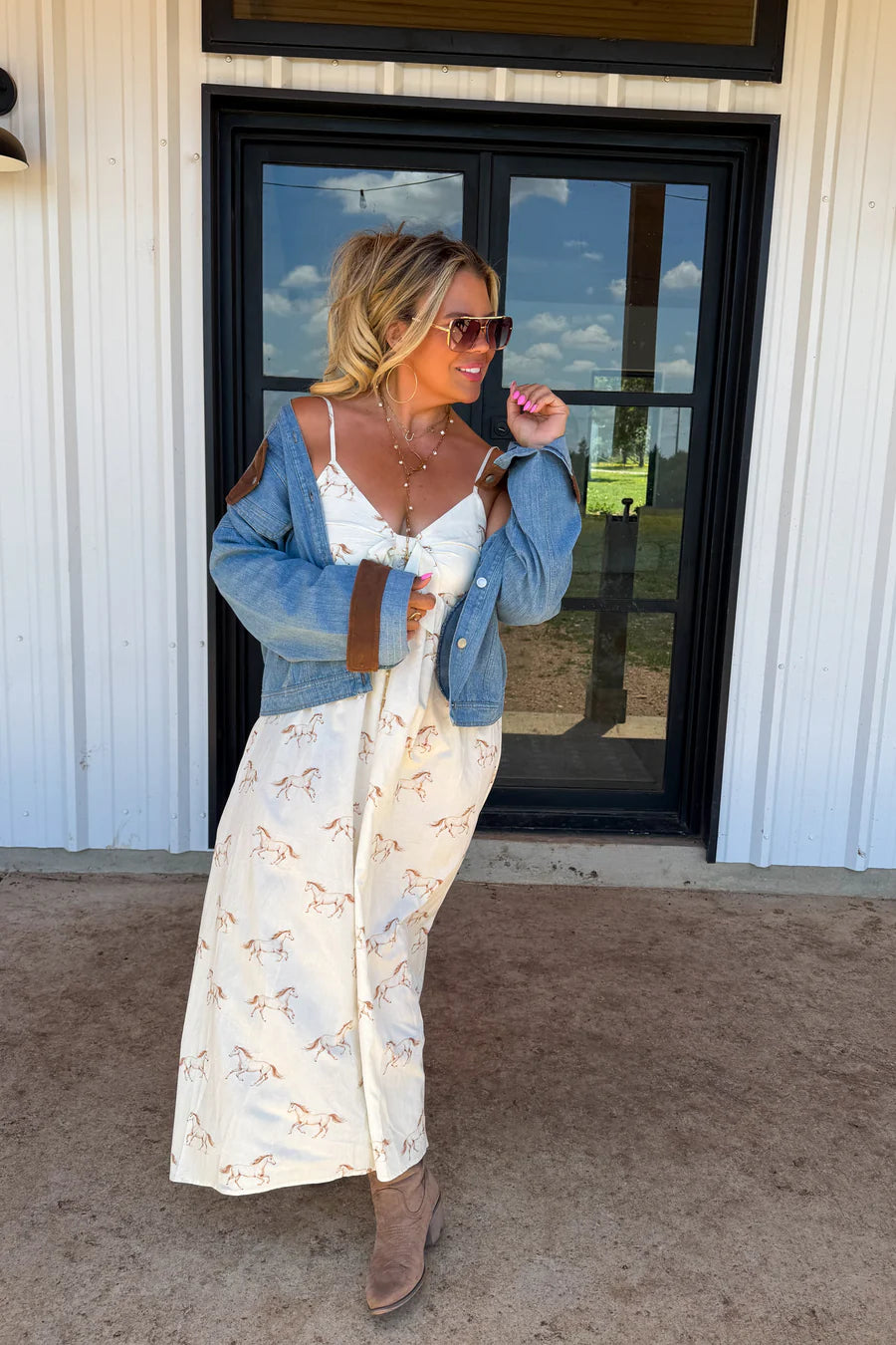 PREORDER: Cowboy Romance Denim Jacket