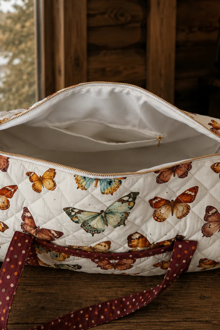 PREORDER: Butterfly Weekender Duffle Bag