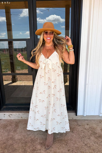 PREORDER: Western Charm Maxi Dress