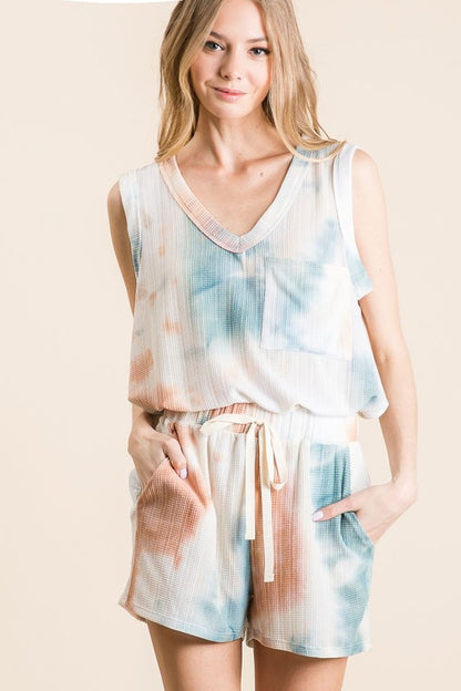Tie Dye Cotton PJ Set