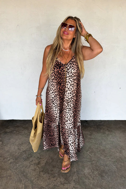 PREORDER: Leopard Coastal Nova Dress