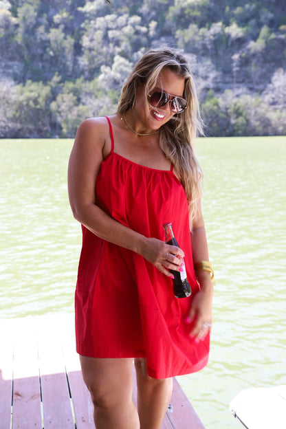 PREORDER: Dockside Darling Dress - 100% Cotton