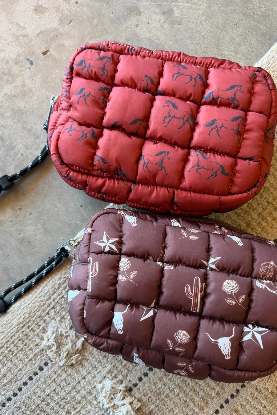 PREORDER: Western MIni Puff Clutch Bag