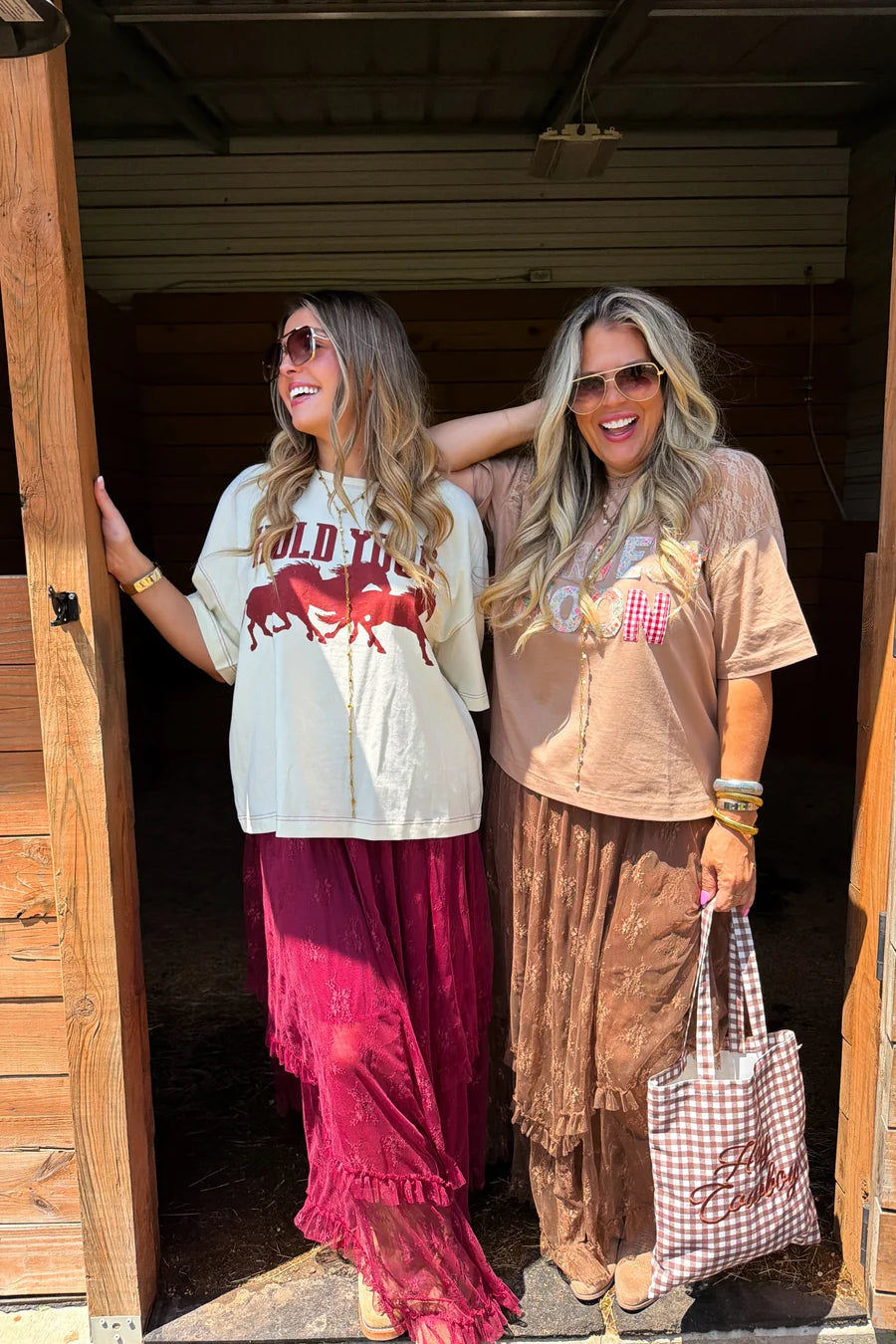 PREORDER: Autumn Blooming Maxi Skirt