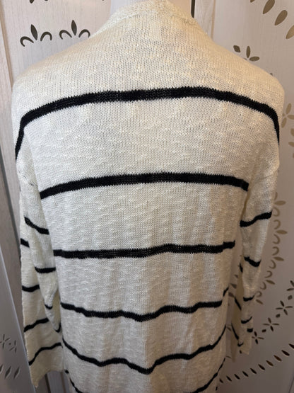 Amber Moon Revival: Long Striped Cardigan