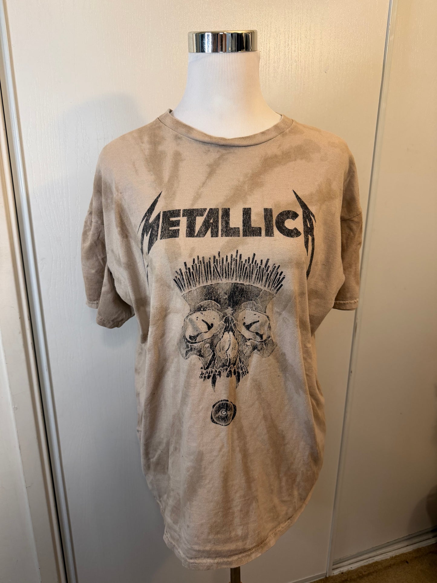 Amber Moon Revival: Metallica Skull Tee - 100% Cotton