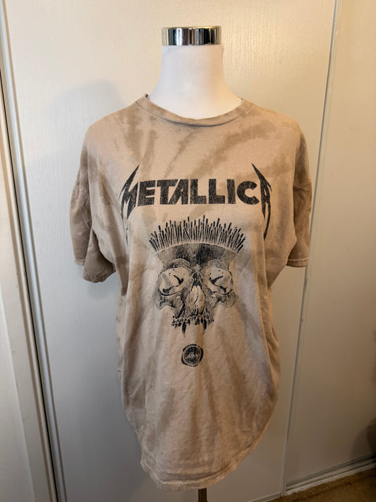Amber Moon Revival: Metallica Skull Tee - 100% Cotton