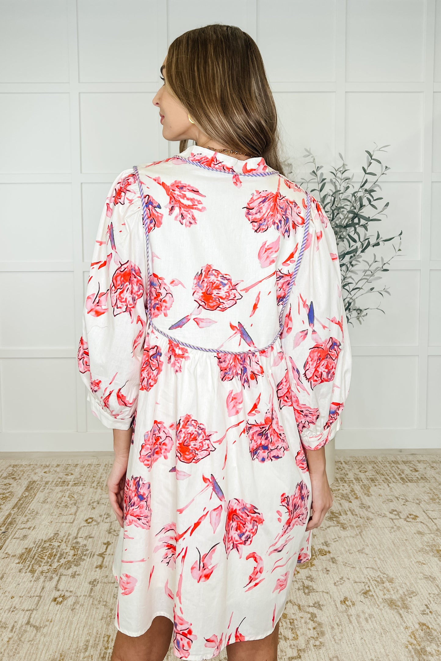 Destination Unknown Floral Cotton Dress