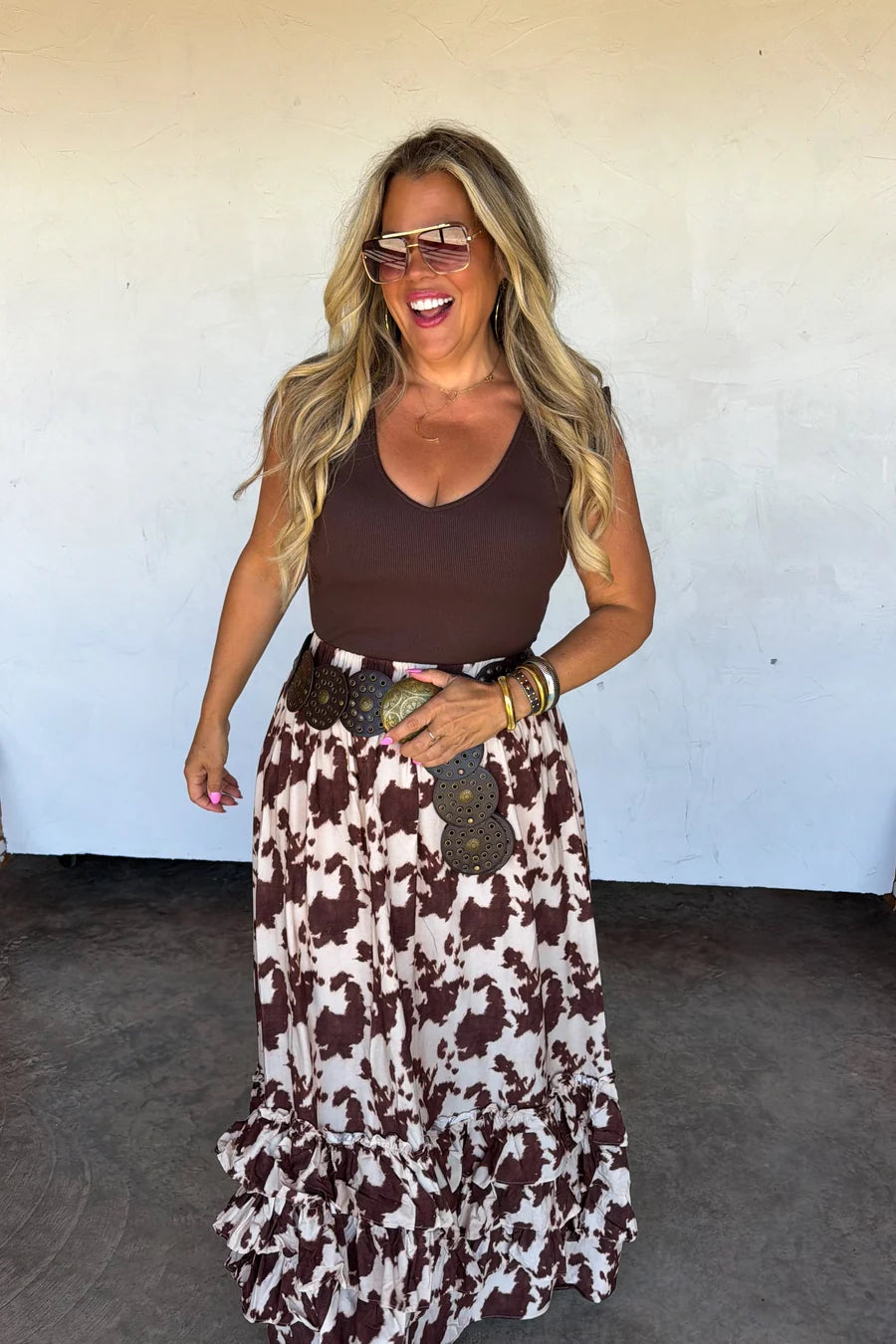 PREORDER: Wander West Maxi Skirt