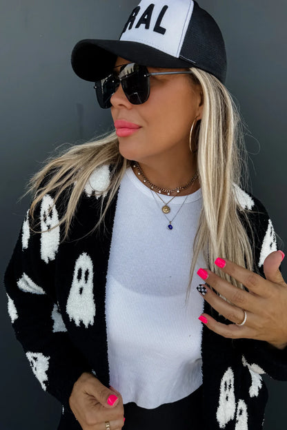 Ghost Reversible Cloud Cardigan