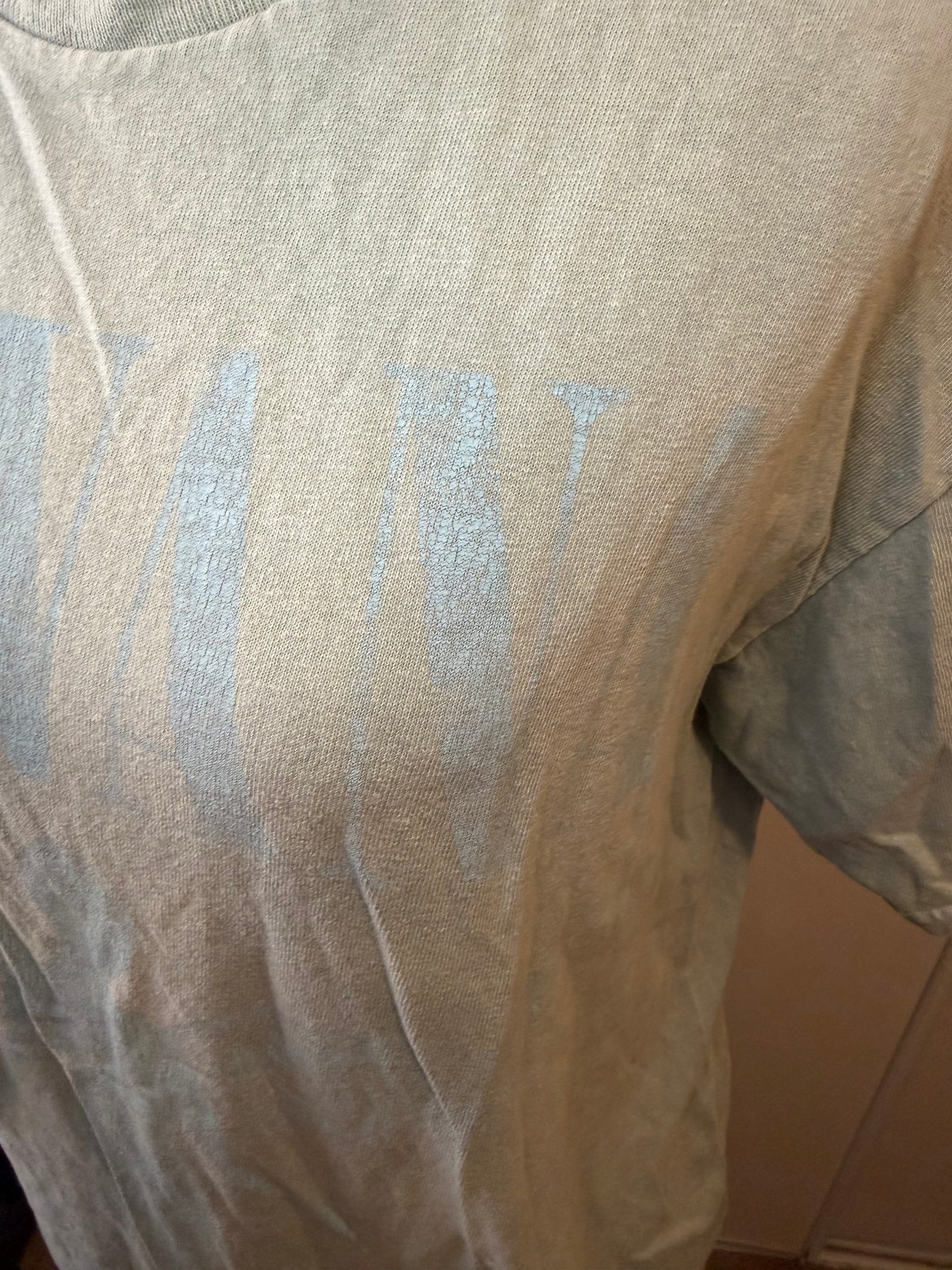 Amber Moon Revival: 100% Cotton Green Nirvana Tee