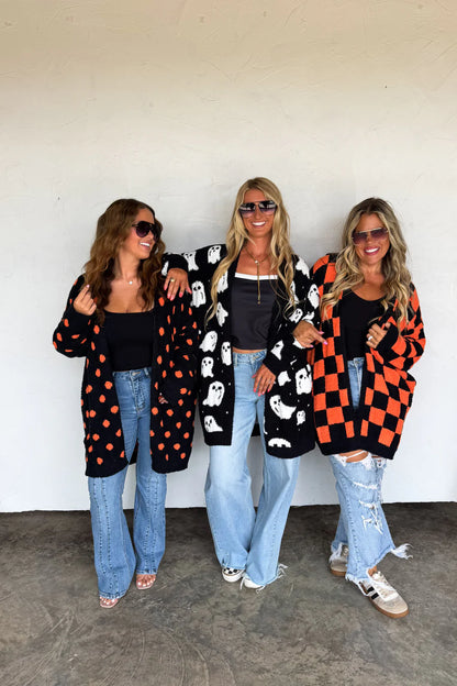 Halloween PREORDER: Boo Crew Reversible Cloud Cardigan
