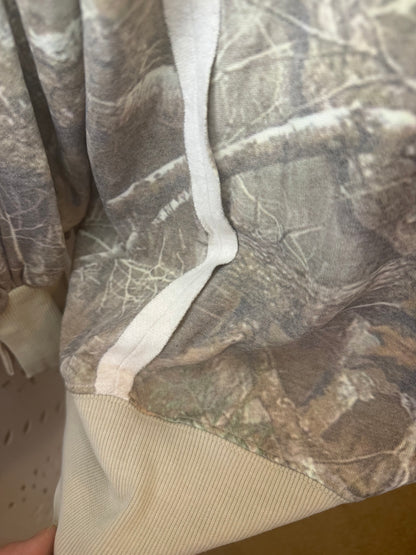 Amber Moon Revival: Green Camo Classic Crew Pullover
