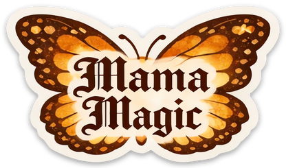 Amber Moon Boutique Butterfly Mama Magic Sticker