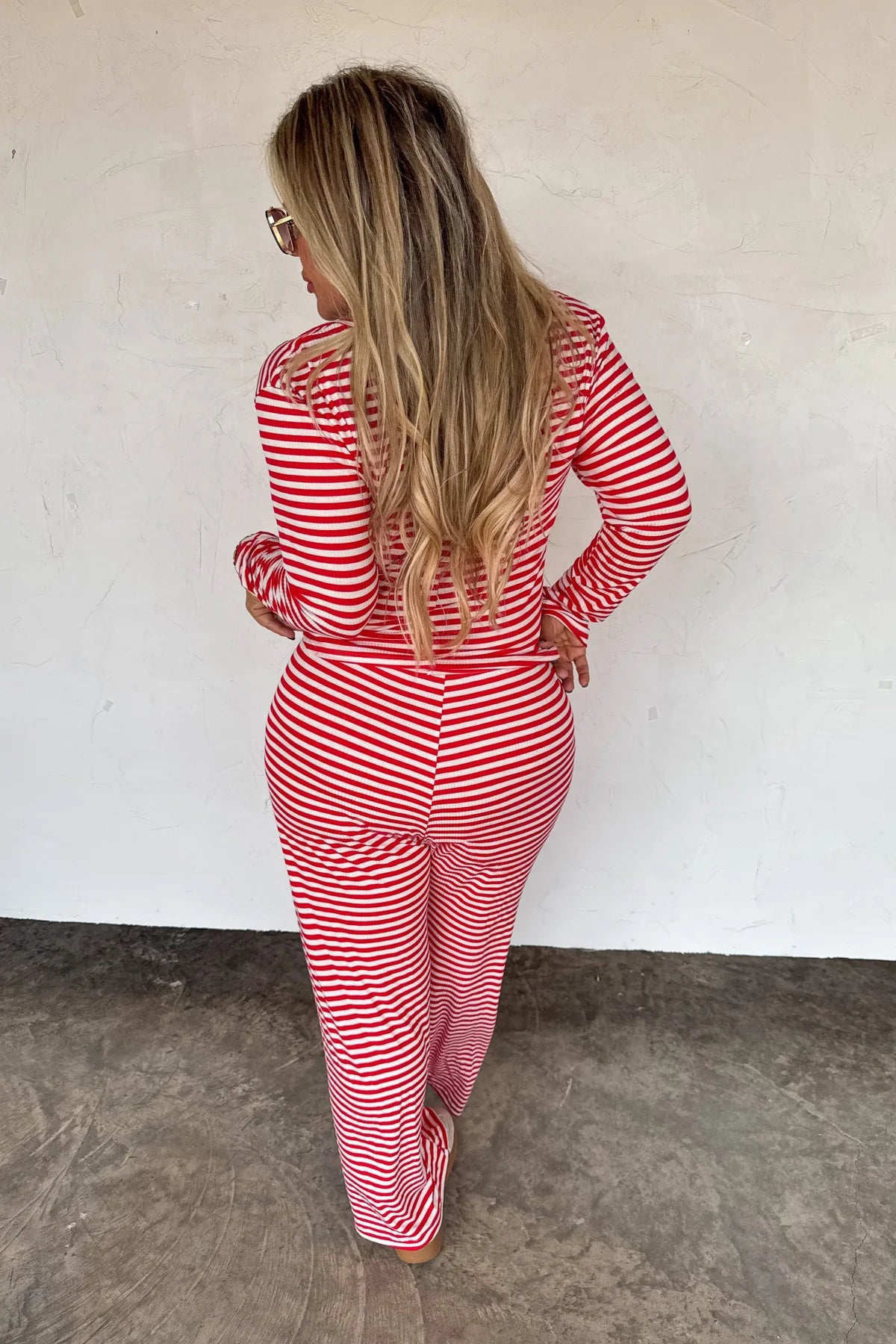 PREORDER: Haddie Stripe Lounge Set **Limited Qtys**