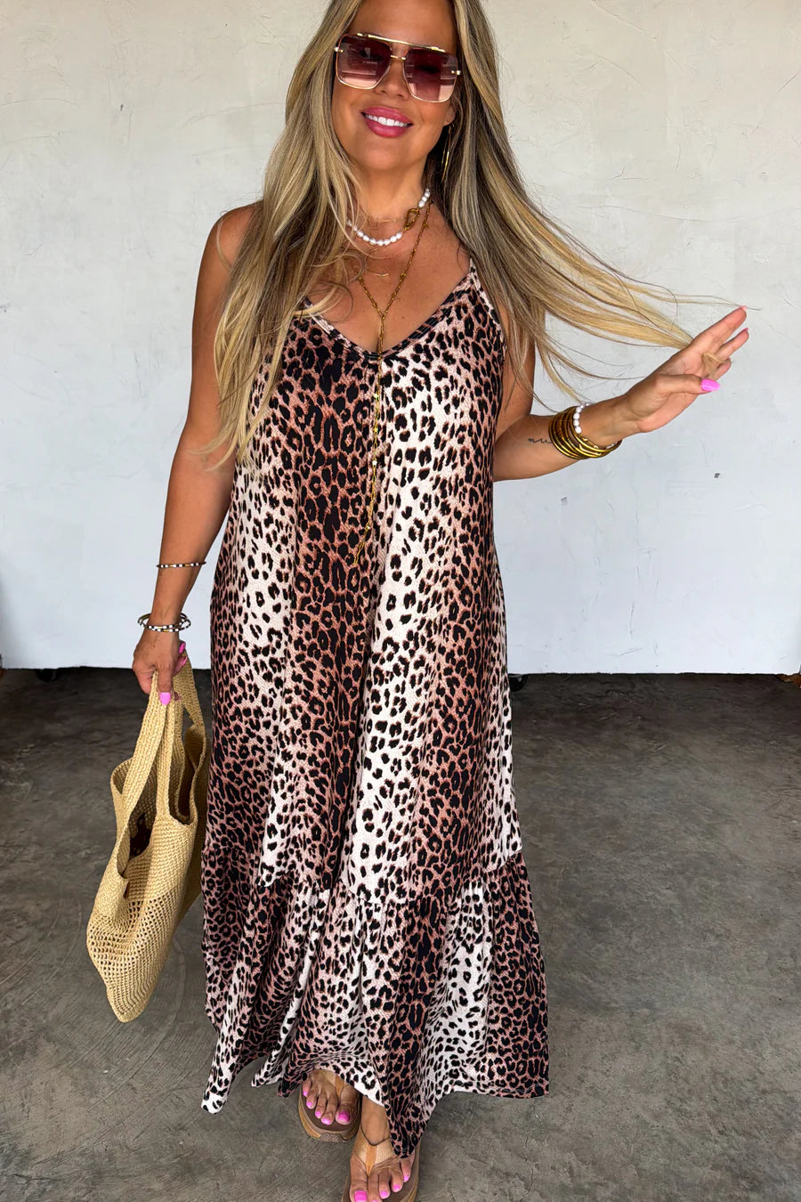 Leopard Coastal Nova Dress