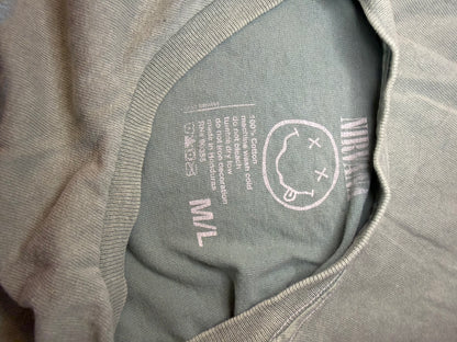 Amber Moon Revival: 100% Cotton Green Nirvana Tee